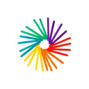 BLISTER 40 UD. PALOS POLO COLORES APLI 13269