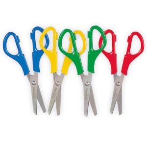 TIJERA ESCOLAR PLASTICO PARA ZURDOS