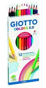 LAPICES DE 12 COLORES GIOTTO COLORS 3.0