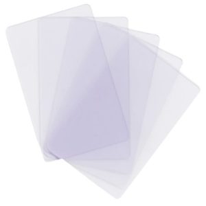 LAMINAS PLAST. A/4 80 MIC. 216X303 MM 100 DHP