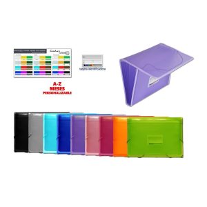 CARPETA FUELLE 12 DIV. C/GOMA FRAGA