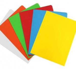 SUBCARPETA Fº ELBA 250GR COLORES INTENSOS