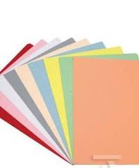 SUBCARPETA DIN A/4 COLORES SURTIDOS PAQ. 50 UNIDAD