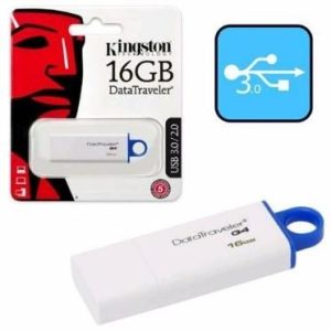 PENDRIVE 16GB USB 3.0 NEG. KINGSTON
