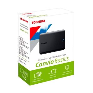 DISCO DURO EXTERNO TOSHIBA 2.5  2TB BASIC NEGRO
