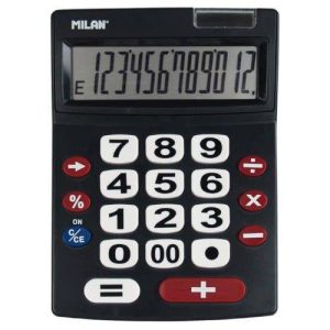 CALCULADORA MILAN 12 DIGITOS TECLAS GIGANTES/20423