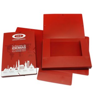 CARPETA 4 AN. 25MM.Fº C/SOLAPA, ESCUDERO