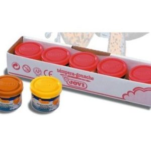 TEMPERA ESCOLAR JOVI BOTE 5 COLORES 35ML