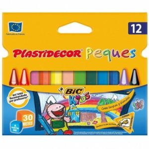 C/12 CERAS PLASTIDECOR PEQUES TRIANGULAR