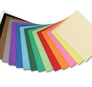 PAQ. 50 CARTULINAS A/4 COLOR SADIPAL