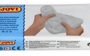 PASTA BLANCA, GRIS, MARRON PARA MODELAR JOVI 500 G