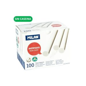 TIZA BLANCA ANTIPOLVO ROBERCOLOR 100 U./107005