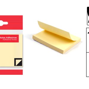 NOTAS ADHESIVAS 76X76 Q-CONNECT 100H