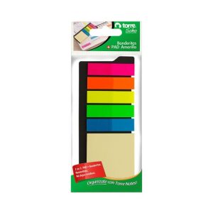 BANDERITAS POST-IT AZ/RO/VER/LILA/AMAR 603338
