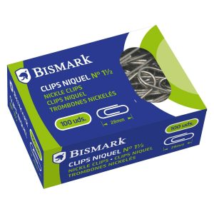 CLIPS Nº 3 BISMARK NIQUELADOS 100 U.***