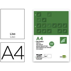 RECAMBIO 4MM A/4 100GR 4AN LIDERPAPEL