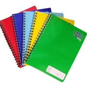 LIBRETA A/5 SOFT ESPIRAL  80H DOTS COLOR